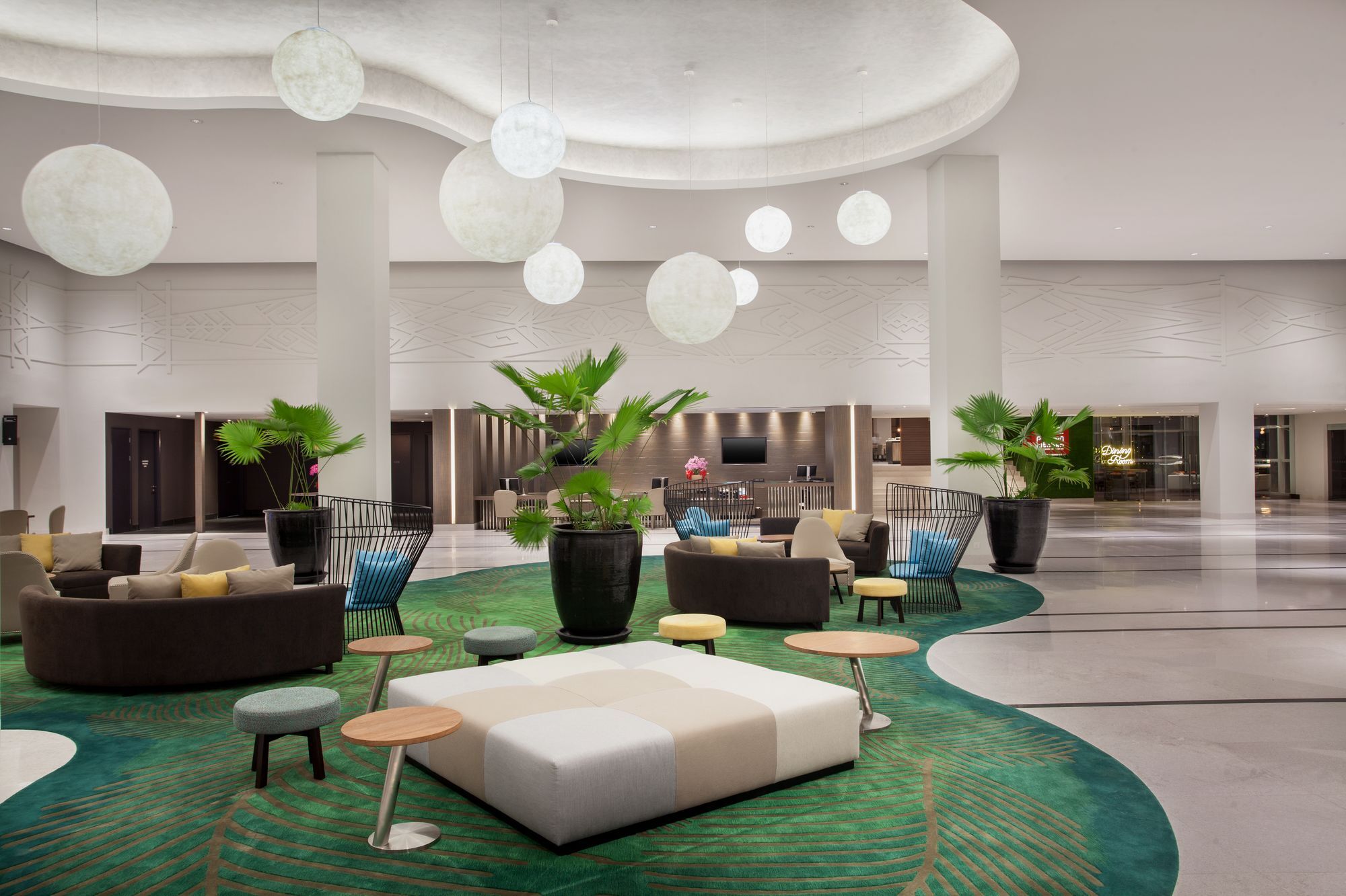 พูลแมน มิริ วอเตอร์ฟรอนต์ Hotel มีรี ภายนอก รูปภาพ Lobby