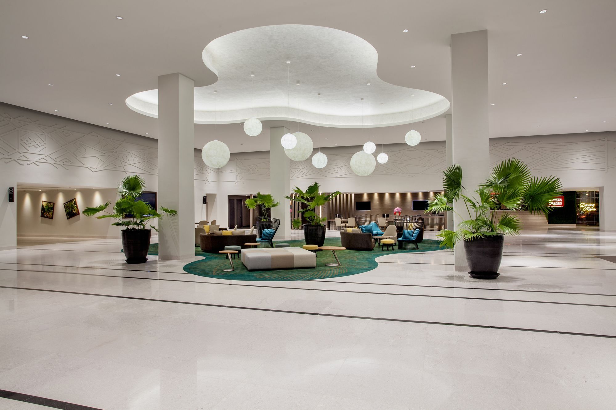 พูลแมน มิริ วอเตอร์ฟรอนต์ Hotel มีรี ภายนอก รูปภาพ Lobby