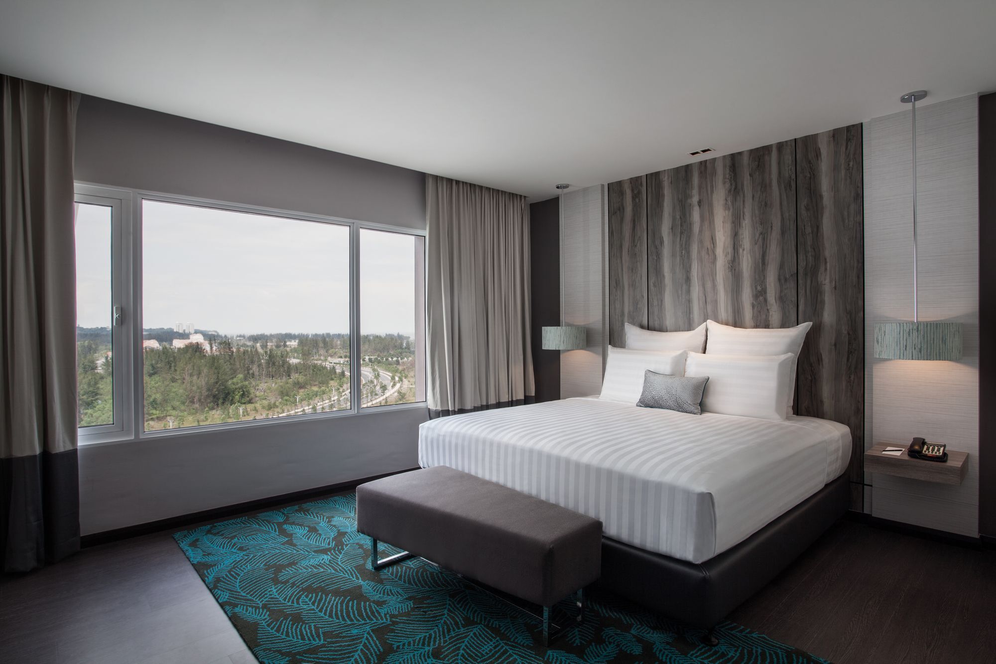 พูลแมน มิริ วอเตอร์ฟรอนต์ Hotel มีรี ภายนอก รูปภาพ Executive Suite bedroom